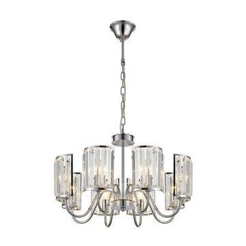 Люстра подвесная CL333181 хром Грета Citilux