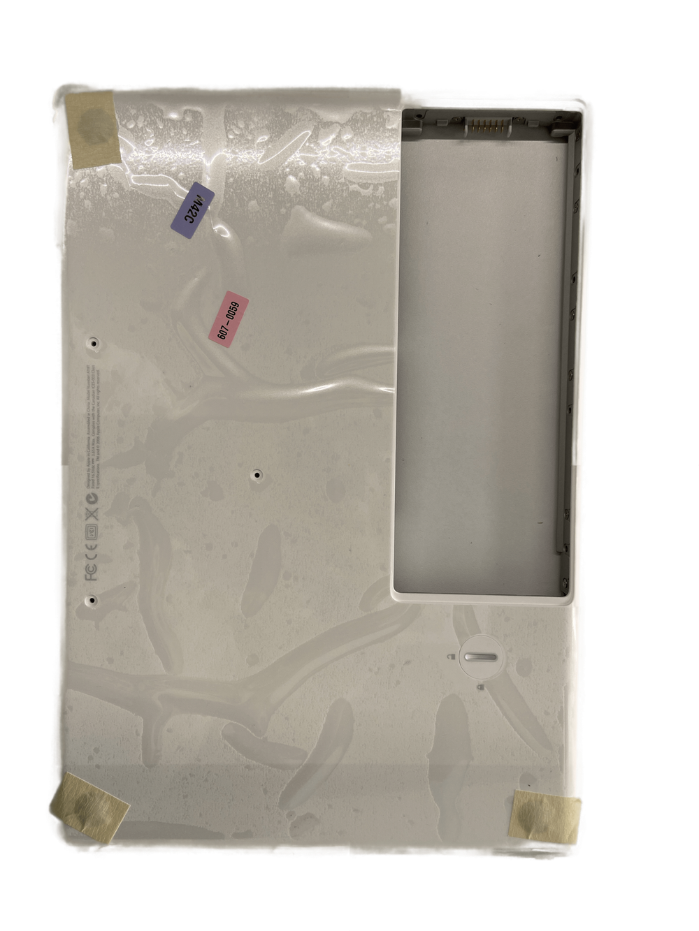 Нижняя часть корпуса Apple MacBook white Housing Bottom Case 2006 2007