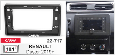 Renault Arkana 2019+, Duster 2021+ 10.1" (Carav 22-717)