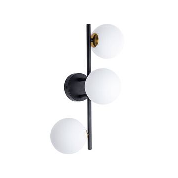 Настенно-потолочный светильник 3*G9 A2243PL-3BK чёрный Gemini Arte Lamp