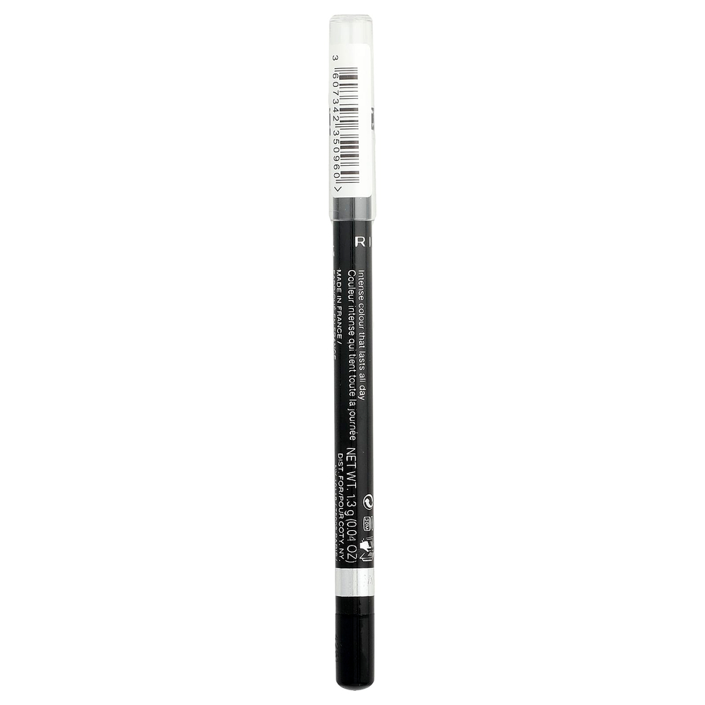 Rimmel London, Scdal'Eyes, водостойкий гелевой карандаш, 001 черный, 1,3 г (0,04 унции)