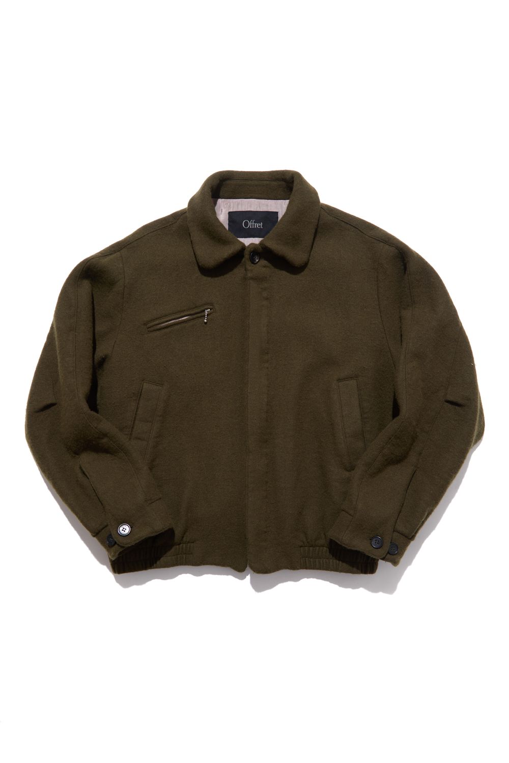 Бомбер Khaki Boiled Jacket