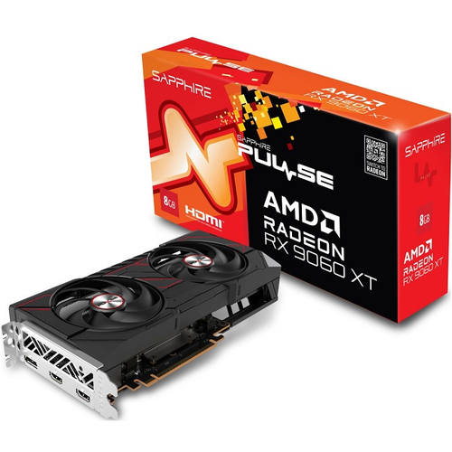 Видеокарта Sapphire Radeon RX 9060 XT PULSE OC 8GB (11350-04-20G)