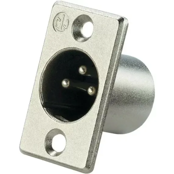 Neutrik NC3MP панельный разъем XLR male
