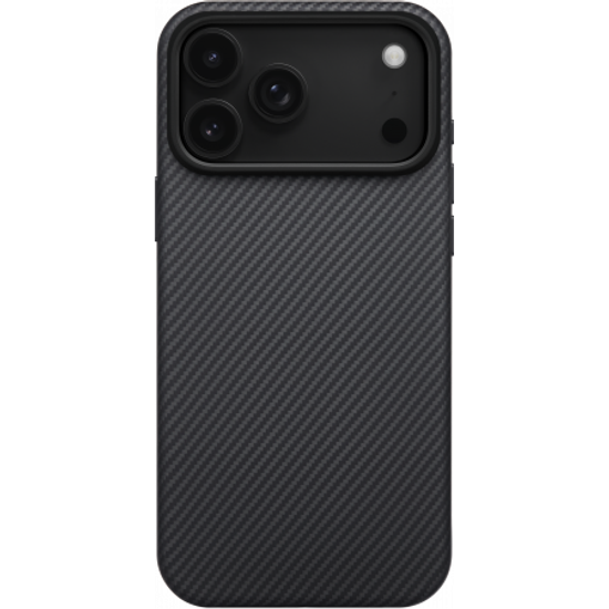 Противоударный чехол Pitaka Aramid UltraGuard Case для iPhone 17 Pro, черный