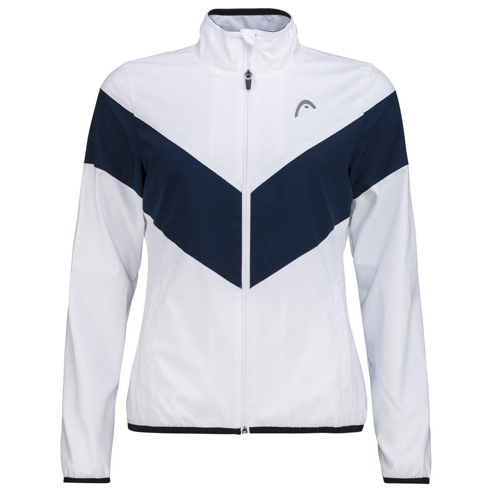 Детская толстовка Head Club 22 Jacket G - white/dark blue