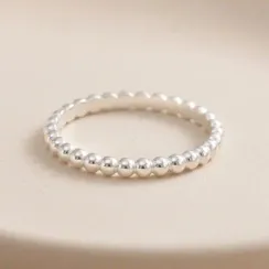 Кольцо Точки из серебра 925 пробы