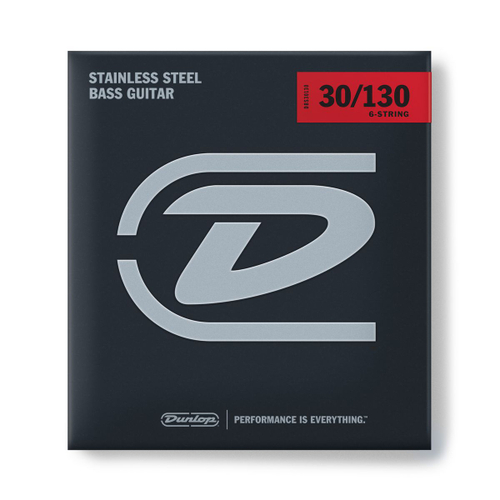 Dunlop DBS30130 Stainless Steel струны для 5/6-струнной бас-гитары