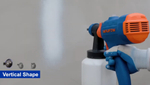 Краскопульт электрический WADFOW WEG1A01 450 Вт