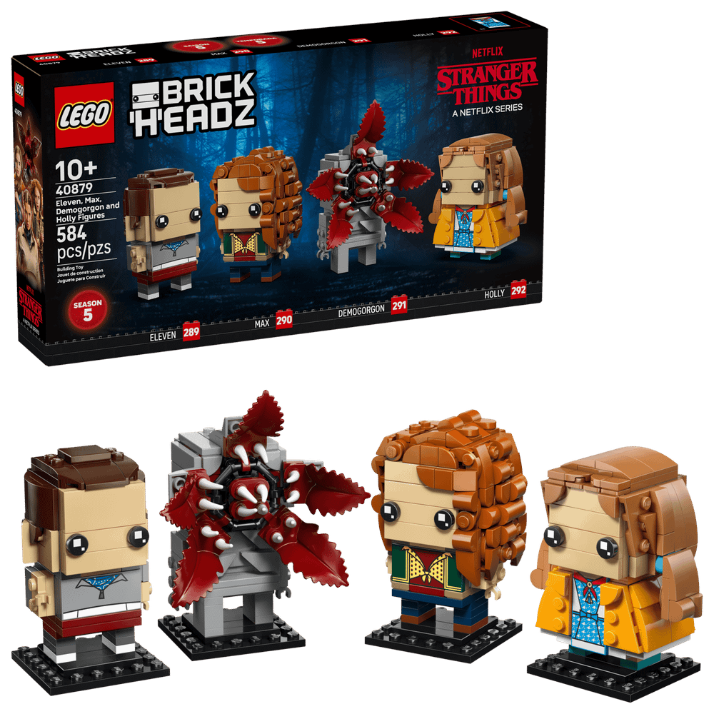 Конструктор LEGO BrickHeadz 40879 Eleven, Max, Demogorgon and Holly Figures
