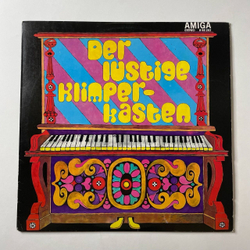 Винтажная виниловая пластинка LP Orchester Gunter Oppenheimer Der Lustige Klimperkasten (ГДР 1971)