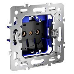 Механизм розетки с заземлением Voltum S70 VLS0401M