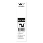 Карандаш чернографитный круглый ТМ (HB) 12 шт, 12Д-1610 серебряный Metallic shine, ВКФ MS02-12Д