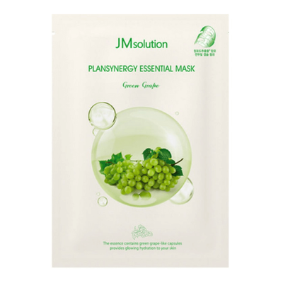 Тканевая маска с экстрактом зеленого винограда JMsolution Plansynergy Essential Mask  Green Grape 30 мл.