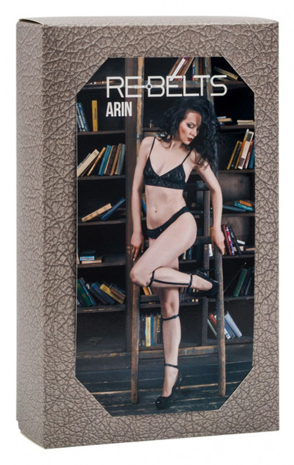 Гартеры на икры Arin Black (черные) one size (Цвет: черный)