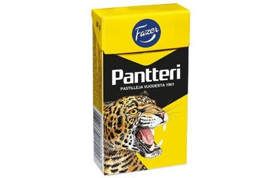 Пастилки Fazer Pantteri с солено-сладкой лакрицей 2 шт по 38 г (из Финляндии)