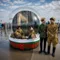 Фотозона Чудо шар на День Победы с подсветкой (полная комплектация)
