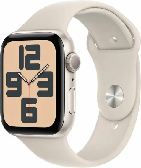 Умные часы Apple Watch SE 2022 44mm Aluminum Sport Сияющая звезда Starlight