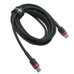 Кабель-зарядка Type-C на Type-C Baseus Cafule Series 100W 2м (P10318306003-01) черно-красный+черный