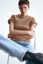 Футболка из смеси с шерстью - H&M