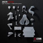 Дельта Восхождение в тени! Фигурка Delta The Eminence in Shadow nsfw
