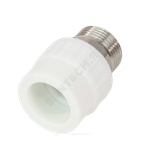 Муфта PP-R комбинированная белая Дн 40х1 1/4" НР под ключ VALFEX 10135040