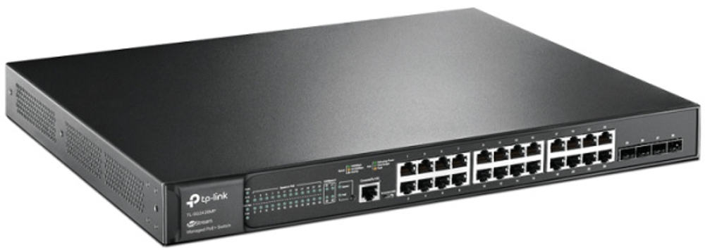 Коммутатор управляемый TP-LINK TL-SG3428MP