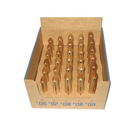 Складной нож Набор Opinel P30 в картонной коробке, 30 ей, 5 размеров, из нержав стали, 001159 c клинком из стали Sandvik™ 12С27, рукоять