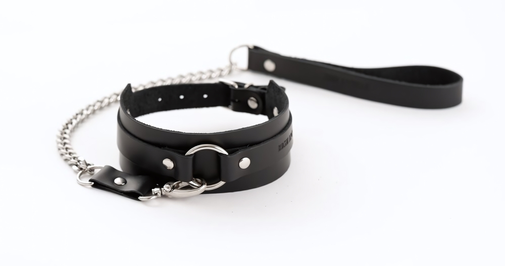 Ошейник с Поводком Lady's Arsenal Black 68003ars