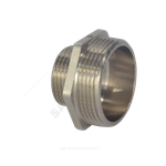 Ниппель латунь никель переходной Ду 50х40 (2"х1 1/2") НР SantechSystems