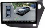 Магнитола для Honda Insight 2 2009-2014 (правый руль) - Teyes CC3-2K-360 на Android 10, Быстрая, 2K QLED, CarPlay, 4G SIM-слот, 4 камеры в комплекте