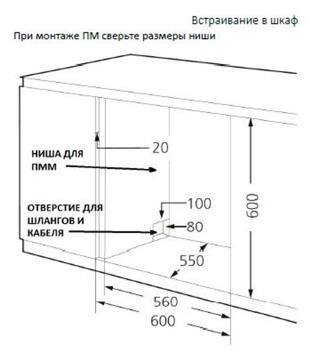 Посудомоечная машина компактная HYUNDAI DT403