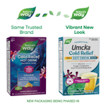 Nature's Way, Umcka®, горячий напиток от холода, для детей от 6 лет, лимон, мед и лимон, 12 пакетиков по 5 г (0,17 унции)