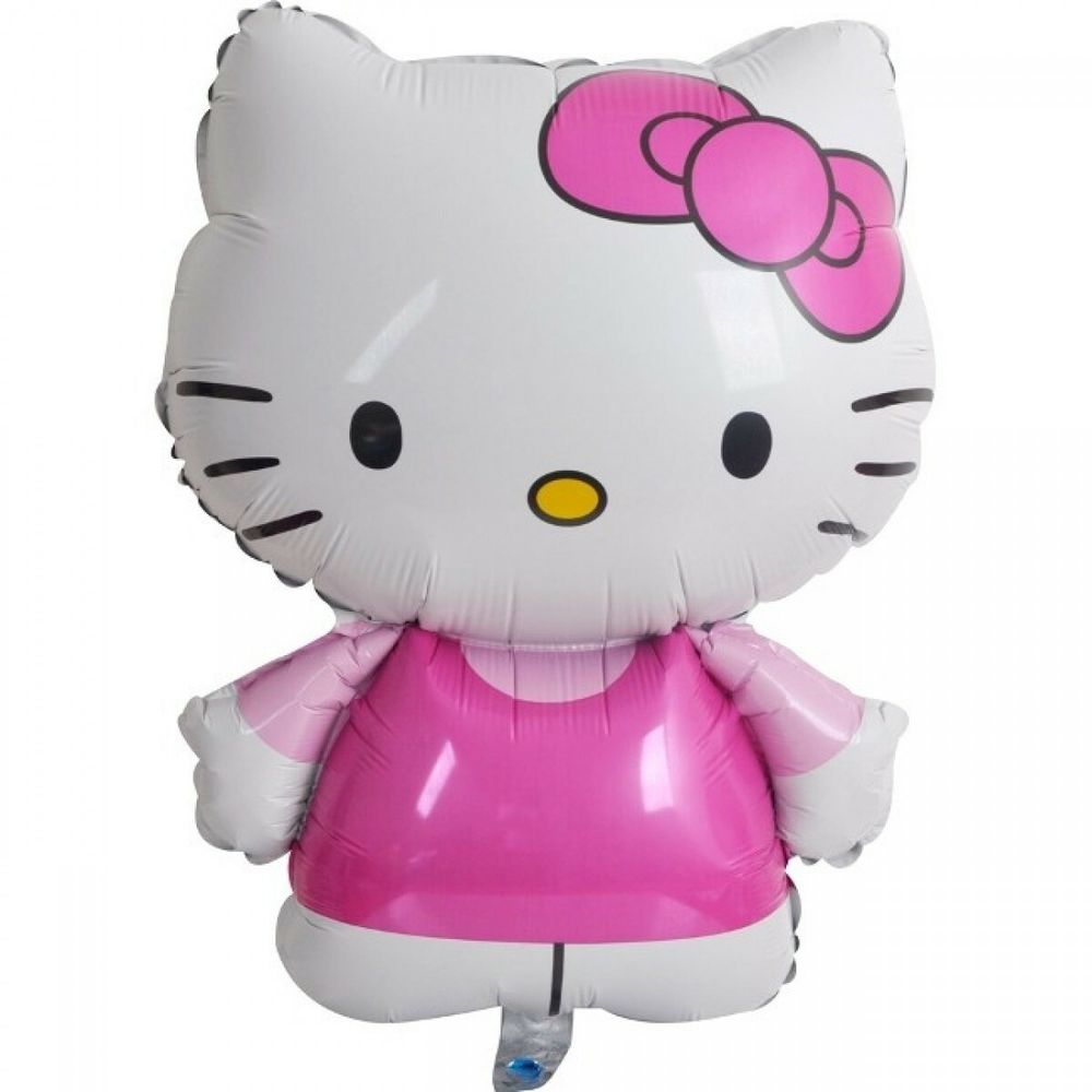 Шар фигура, фольга, "ХЕЛЛО КИТТИ HELLO KITTY"