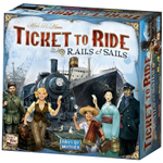 Ticket to Ride: Rails & Sails. Коробка