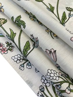 Постельное белье "Botany" евро наволочки 50х70 2шт Простынь на резинке 180х200 см Пододеяльник 200х215 см Сказка сатин