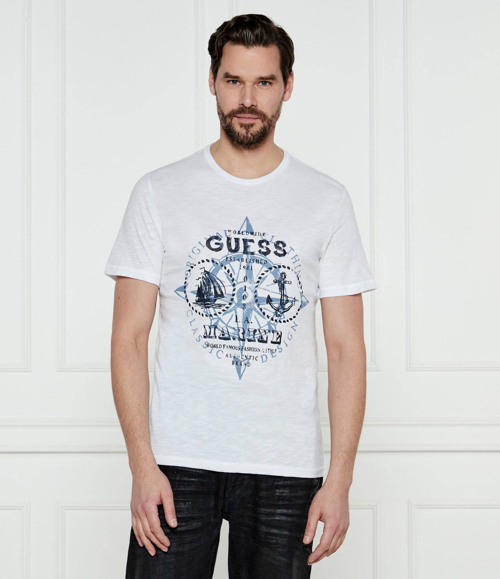 Футболка GUESS - белый(M5RI27 K6XN4)