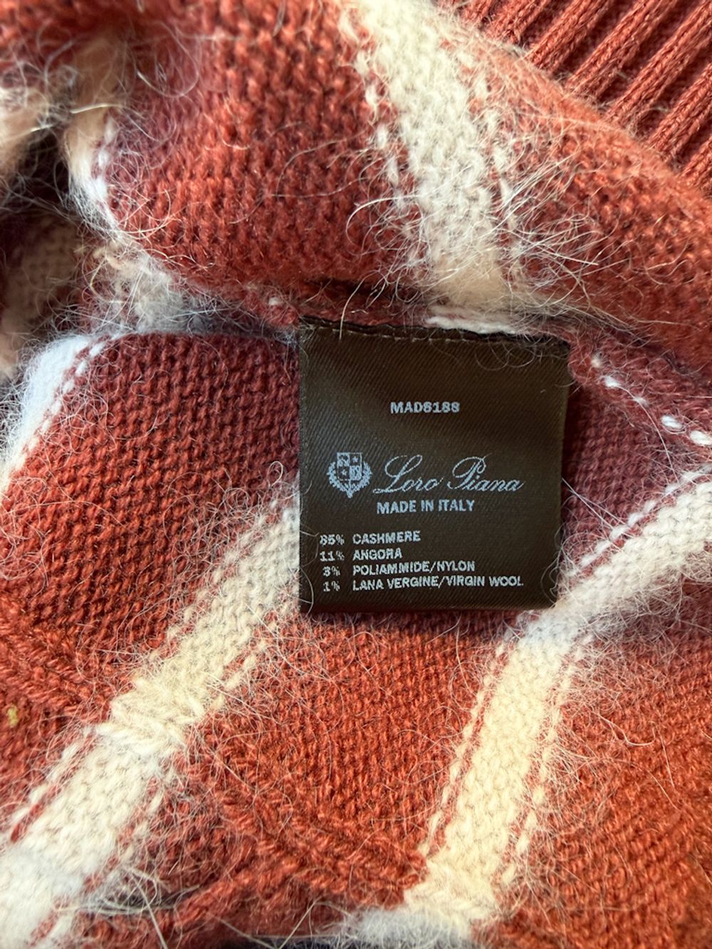 Джемпер Loro Piana из кашемира с ангорой, 128