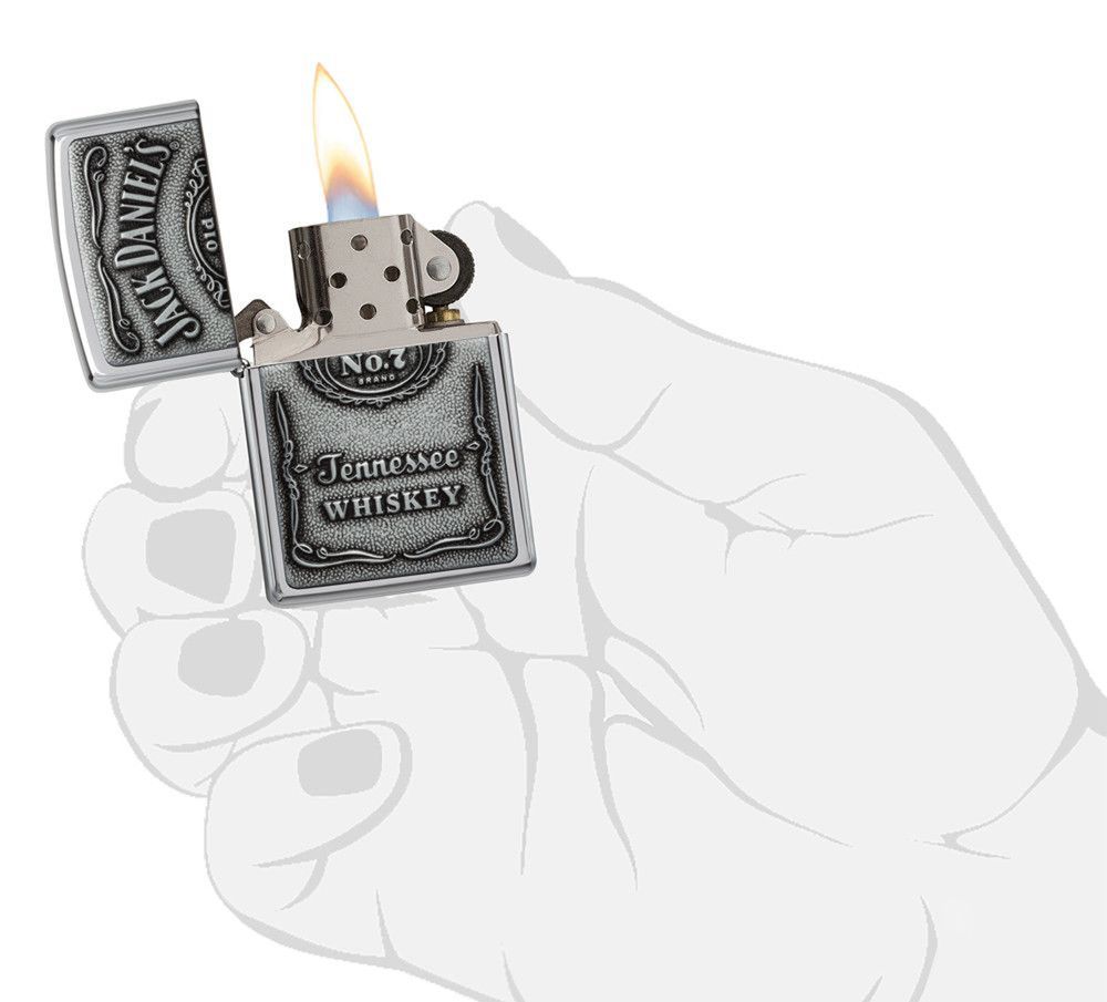 Зажигалка Zippo Jack Daniels Pewter Emblem (250JD.427) 5