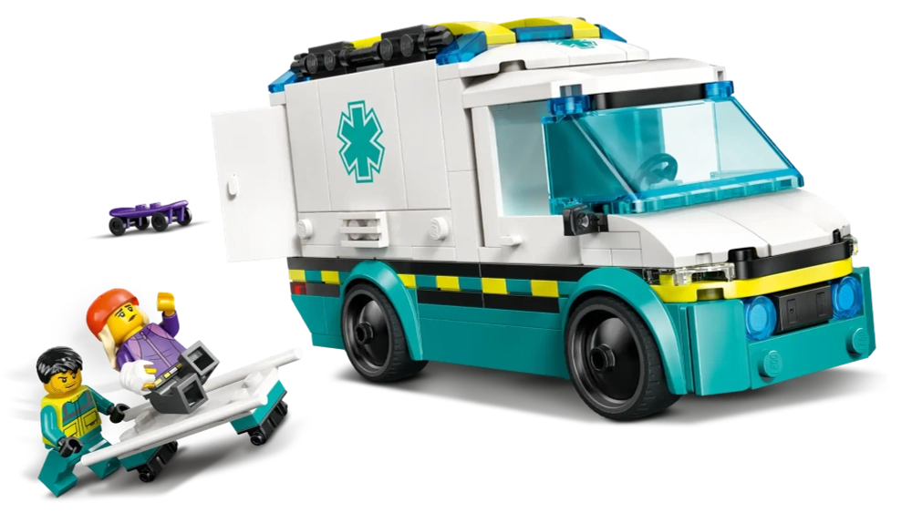 Конструктор LEGO City 60451 Скорая помощь