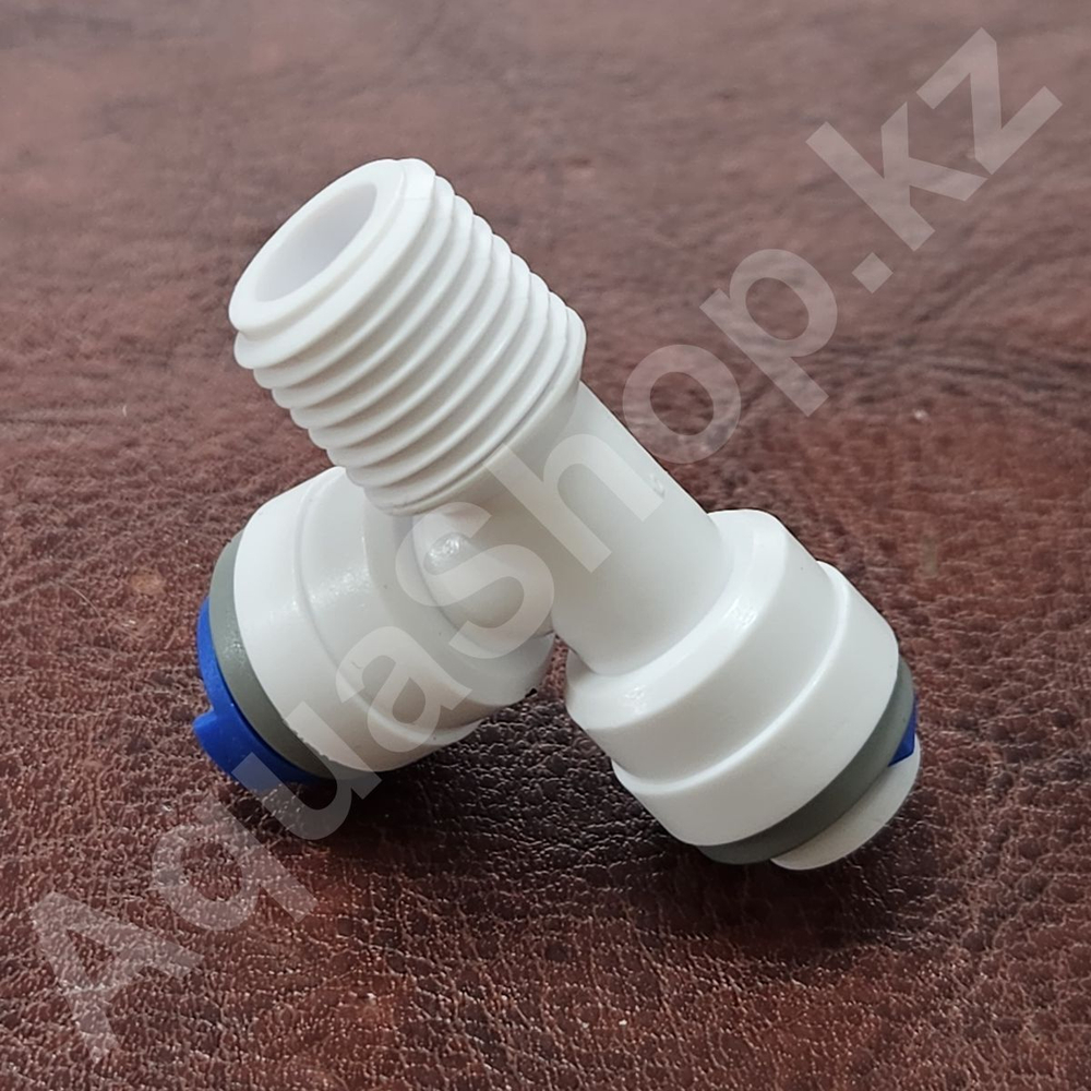 Фитинг QT-04A тройник "Т" 1/4"(НР) x 1/4"(f) x 1/4"(f)