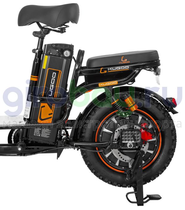 Электровелосипед Kugoo Kirin V3 PRO (60V/21Ah) внедорожная резина