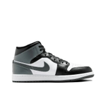 Jordan 1 Mid Black White Iron Grey