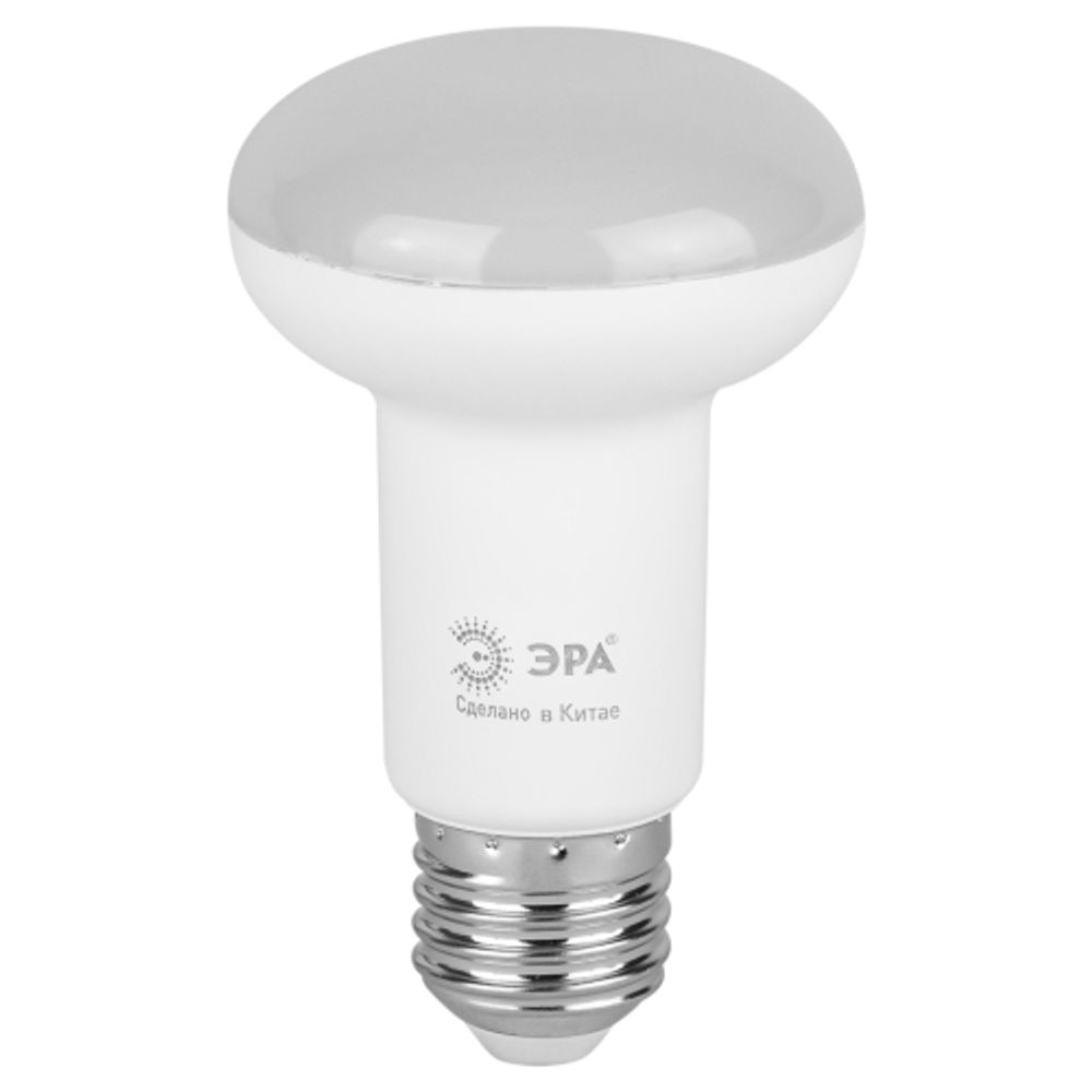 Лампа светодиодная ЭРА RED LINE LED R63-8W-840-E27 R 8Вт рефлектор нейтральный белый свет Е27 | Лампы cветодиодные Рефлектор (R )