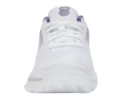 Женские теннисные кроссовки K-Swiss Express Light 3 Clay - white/purple haze/lunar rock