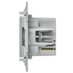 FLITE Розетка USB A+A 3,1А РЮ-2-ФлА алюминий IEK