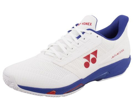 Мужские теннисные кроссовки Yonex Power Cushion AD-Accel Wide - white/purple