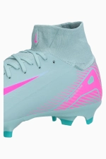 Бутсы Nike Zoom Mercurial Superfly 10 Pro FG - голубой