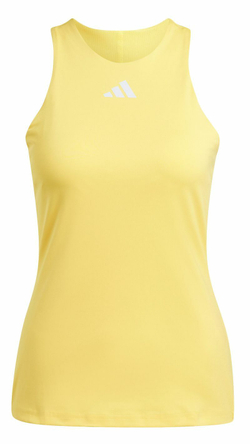 Женский топ теннисный Adidas Tennis Y-Tank Top - желтый
