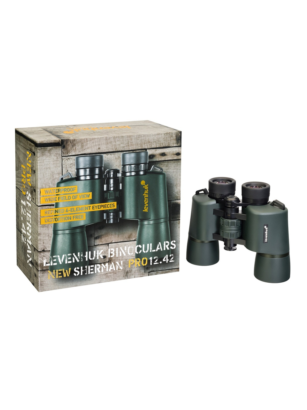 Бинокль Levenhuk New Sherman PRO 12x42